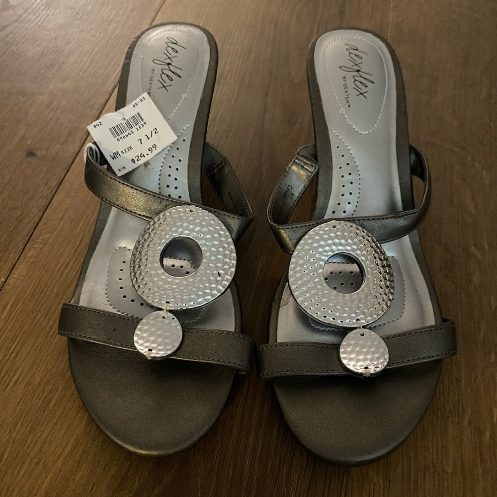 Dexflex Comfort Women's Silver Sandals